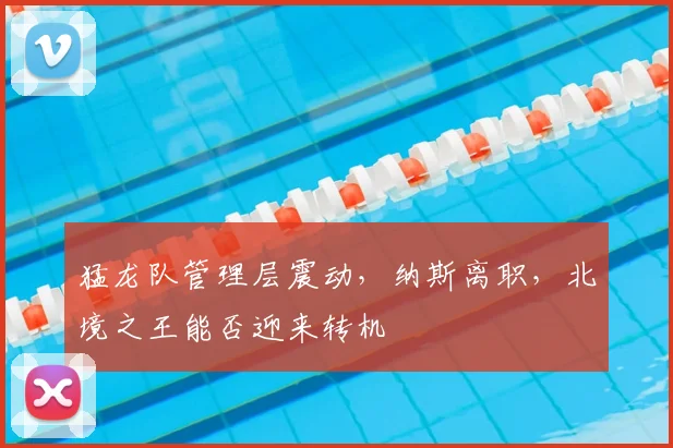 猛龙队管理层震动，纳斯离职，北境之王能否迎来转机